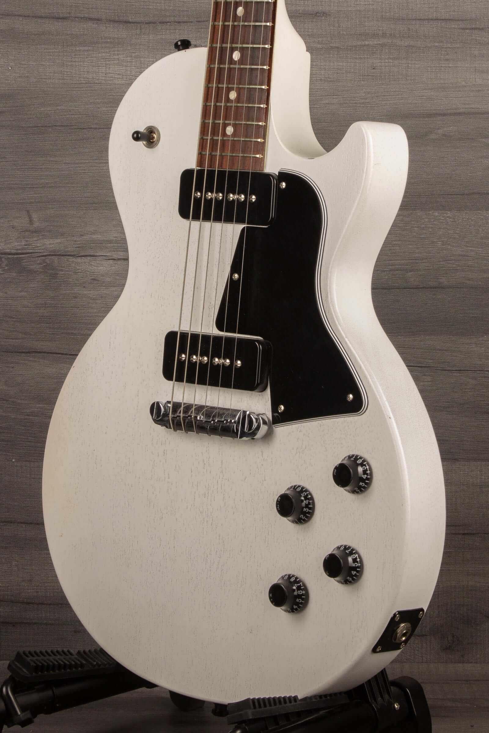 USED - Gibson Les Paul Special Tribute P90 2021 - Worn White Satin
