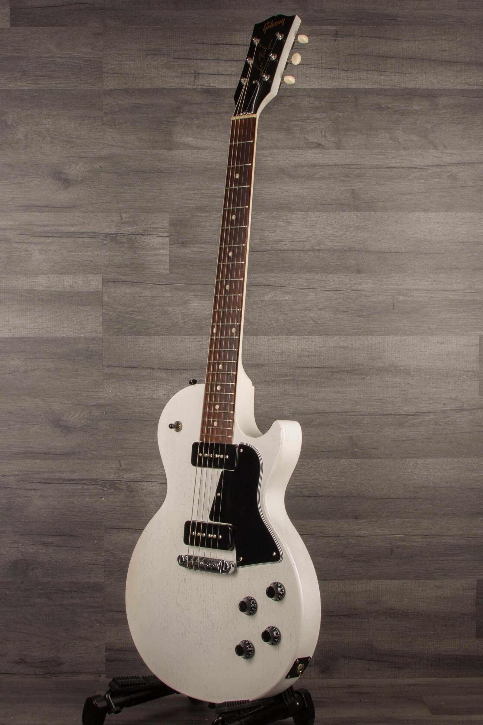 USED - Gibson Les Paul Special Tribute P90 2021 - Worn White Satin