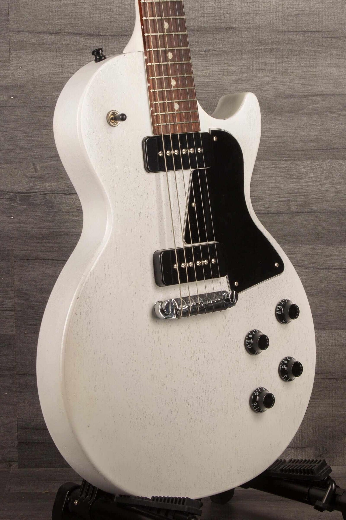 USED - Gibson Les Paul Special Tribute P90 2021 - Worn White Satin