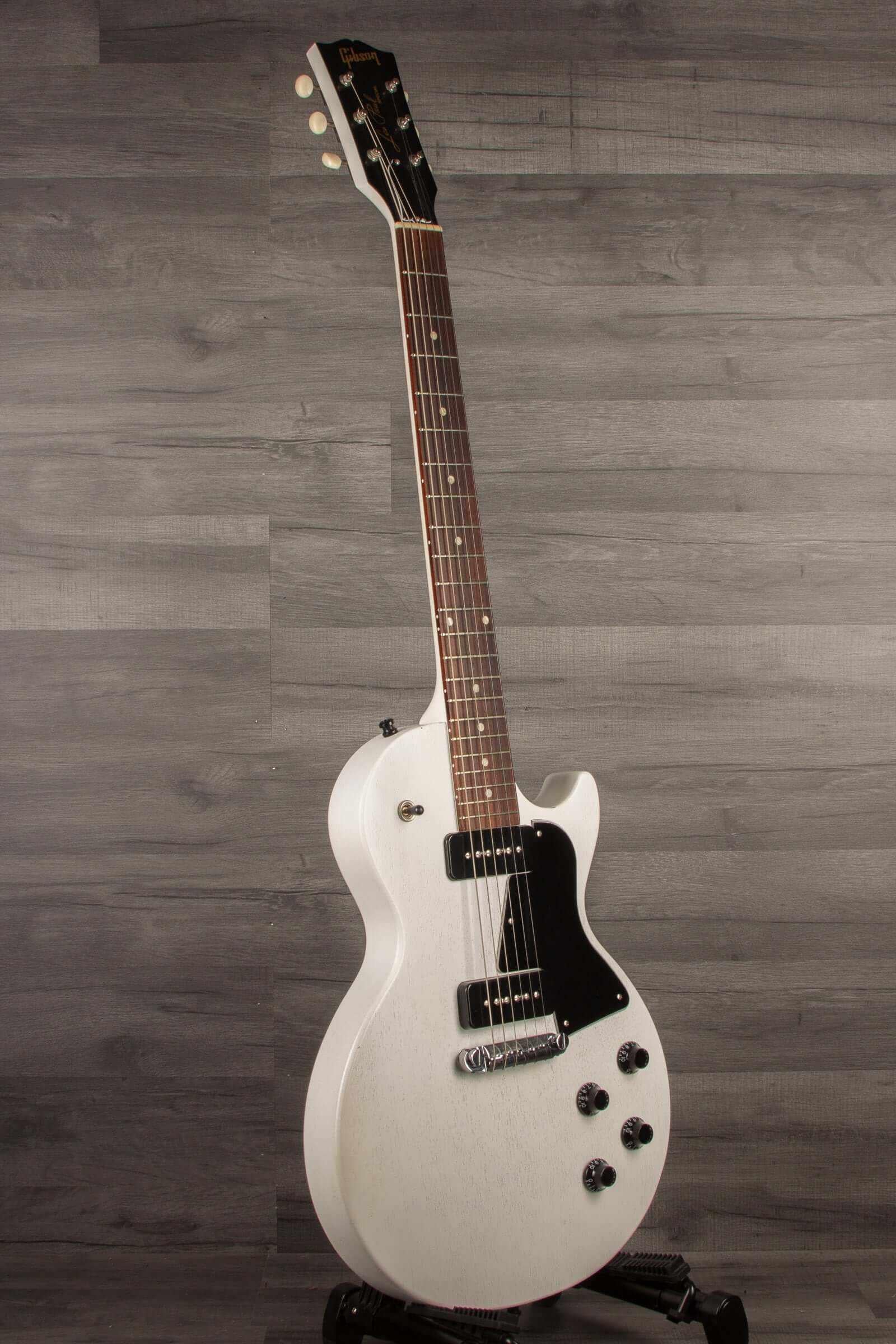 USED - Gibson Les Paul Special Tribute P90 2021 - Worn White Satin