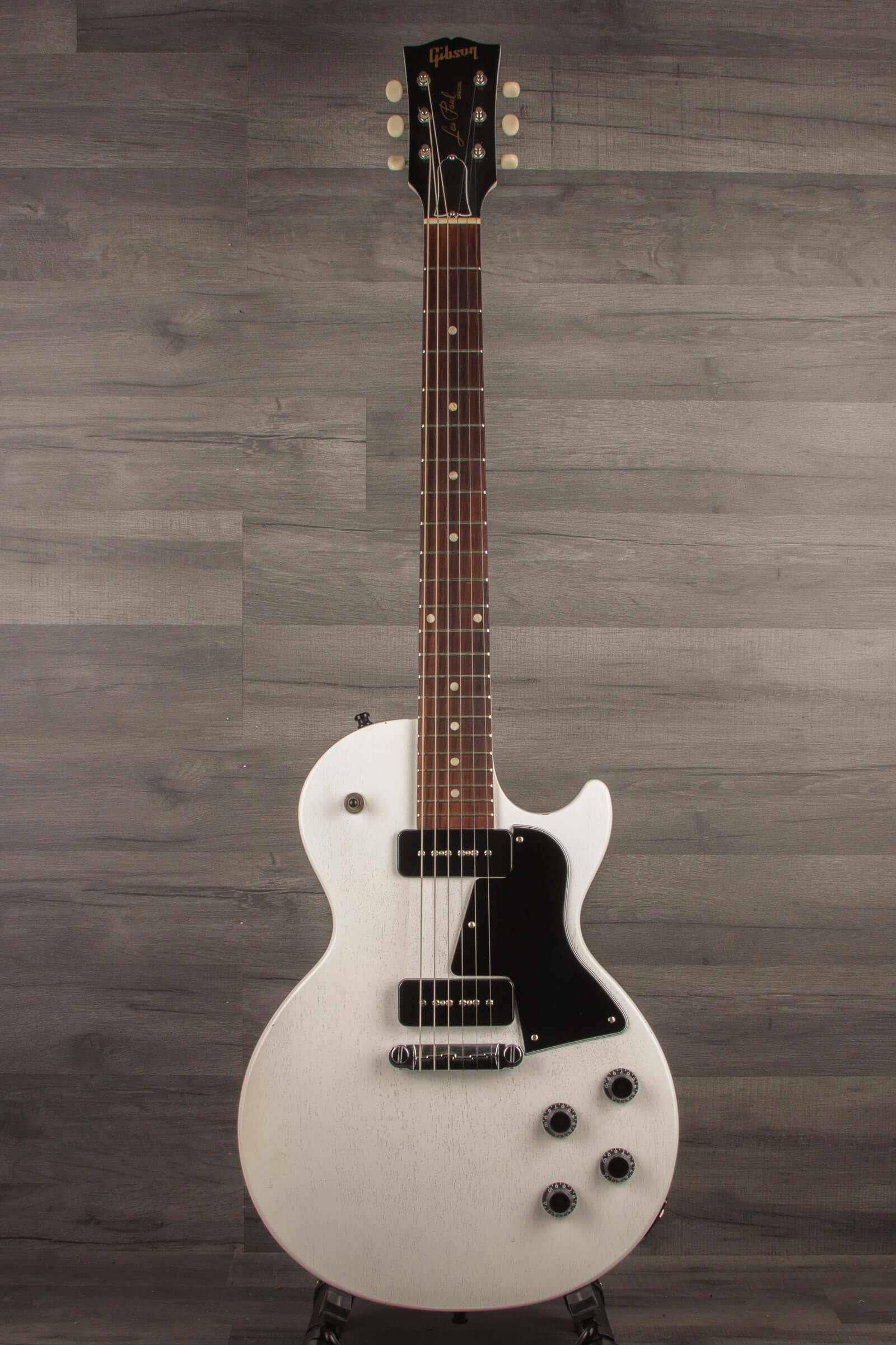 USED - Gibson Les Paul Special Tribute P90 2021 - Worn White Satin
