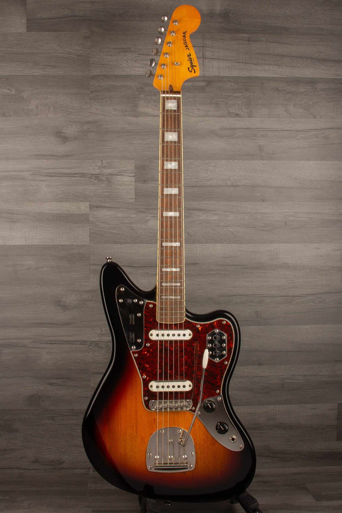 USED - Squier Classic Vibe 70s Jaguar - 3 tone sunburst