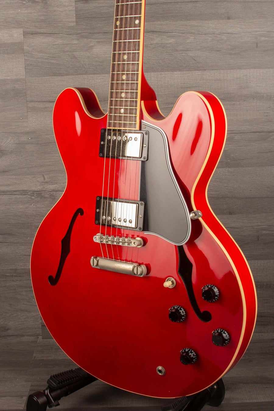 USED Gibson Custom Shop Memphis ES-335 Dot Electric Guitar 2011 - Cherry