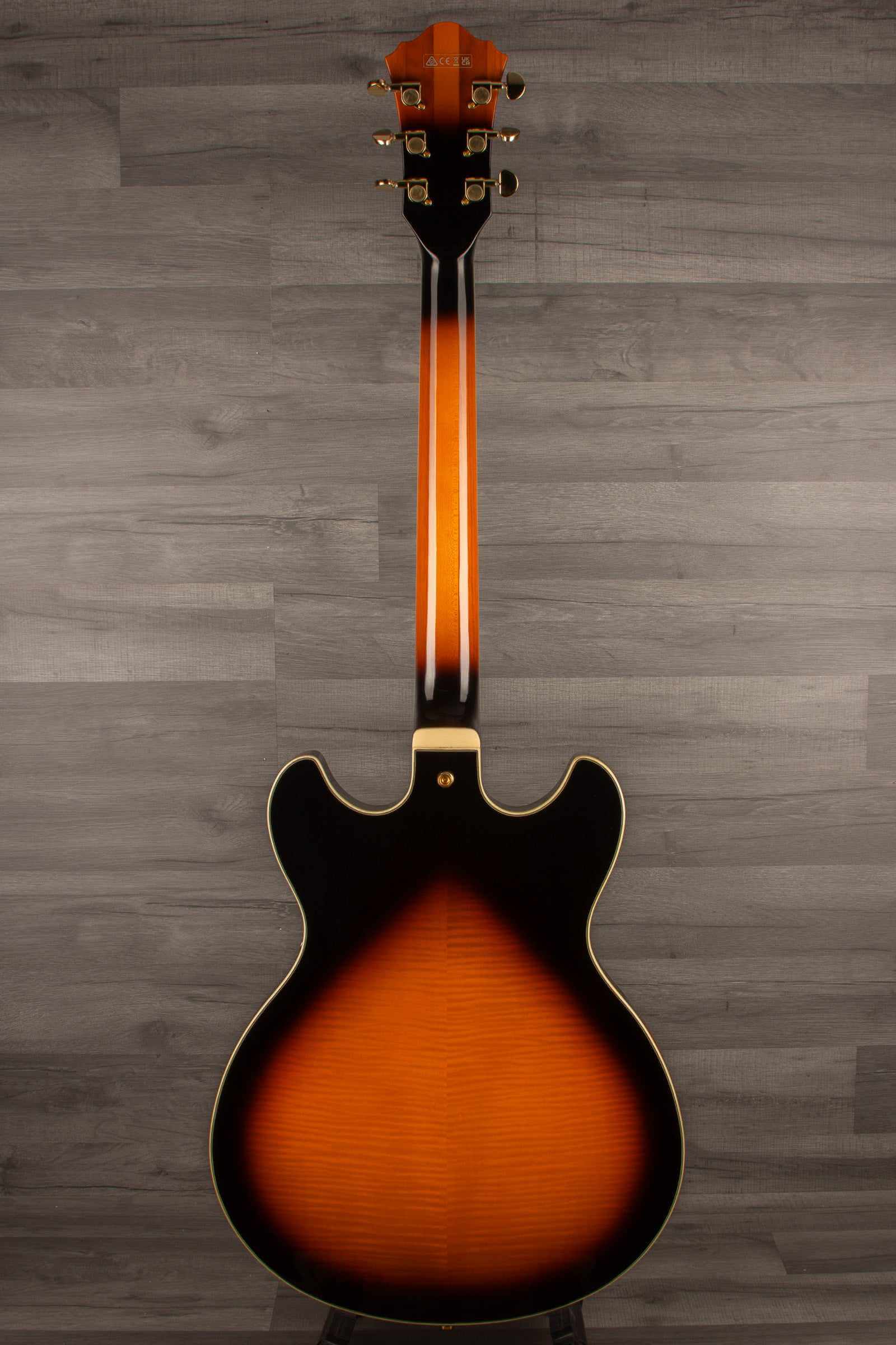 USED - Ibanez Artcore AS113 Brown Sunburst inc hard case