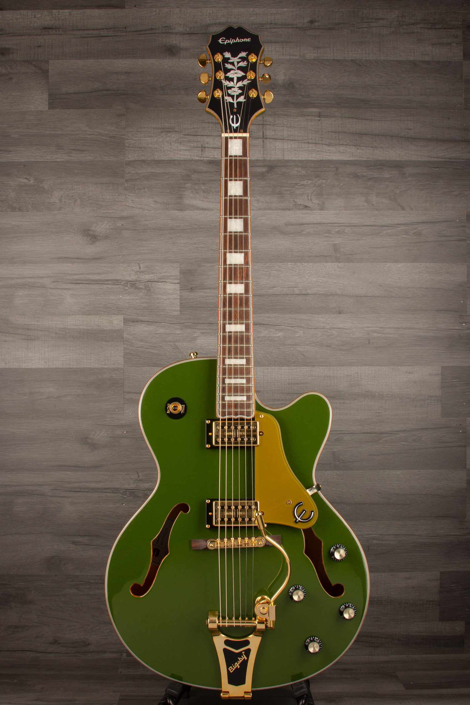 Epiphone Emperor Swingster Electric Guitar - Forest Green Metallic