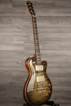 USED - Patrick James Eggle Macon Carved Top -Forest Green Burst