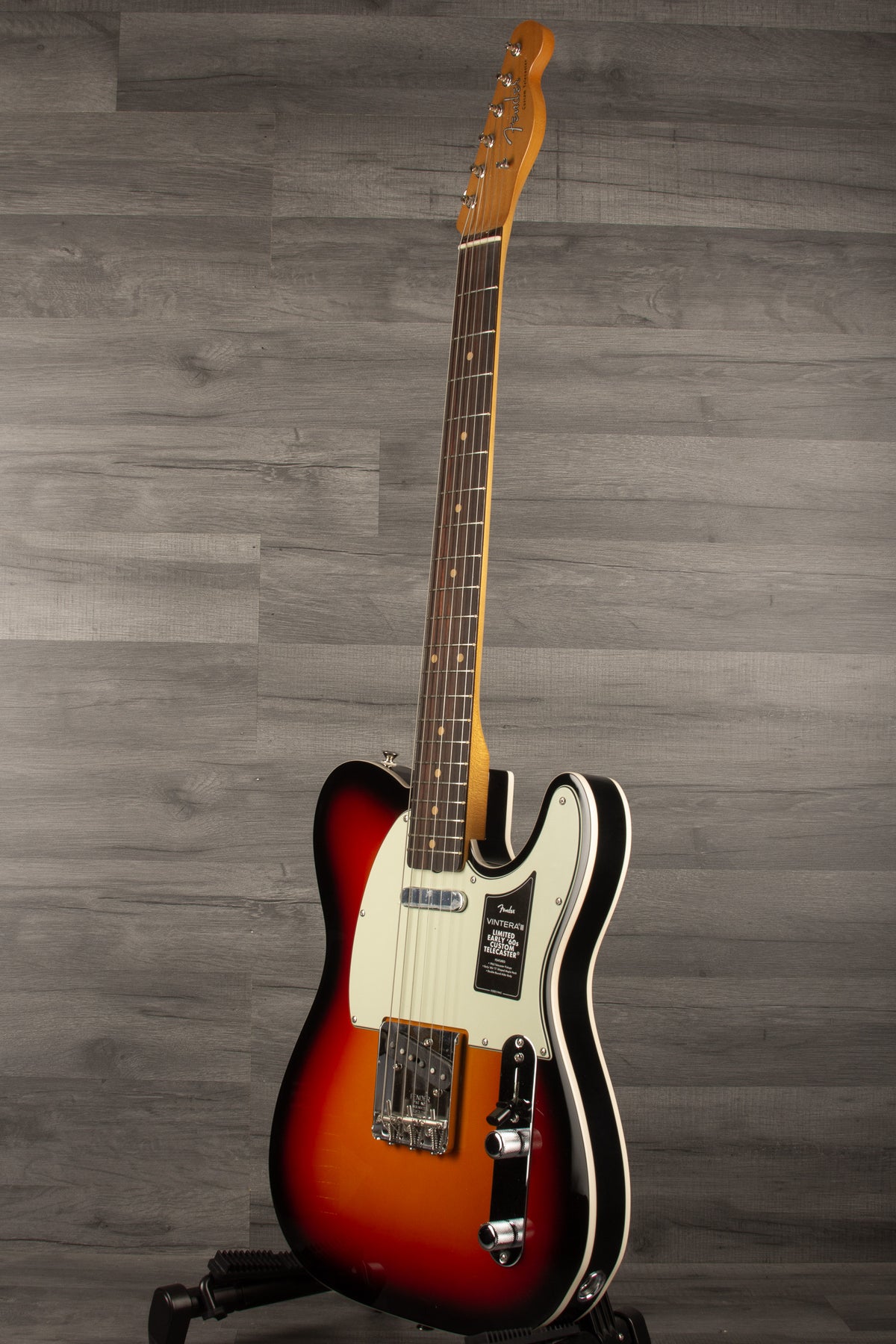 Fender Limited Edition Telecaster Vintera III Early '60s Custom Rosewood Fingerboard 3-Color Sunburst