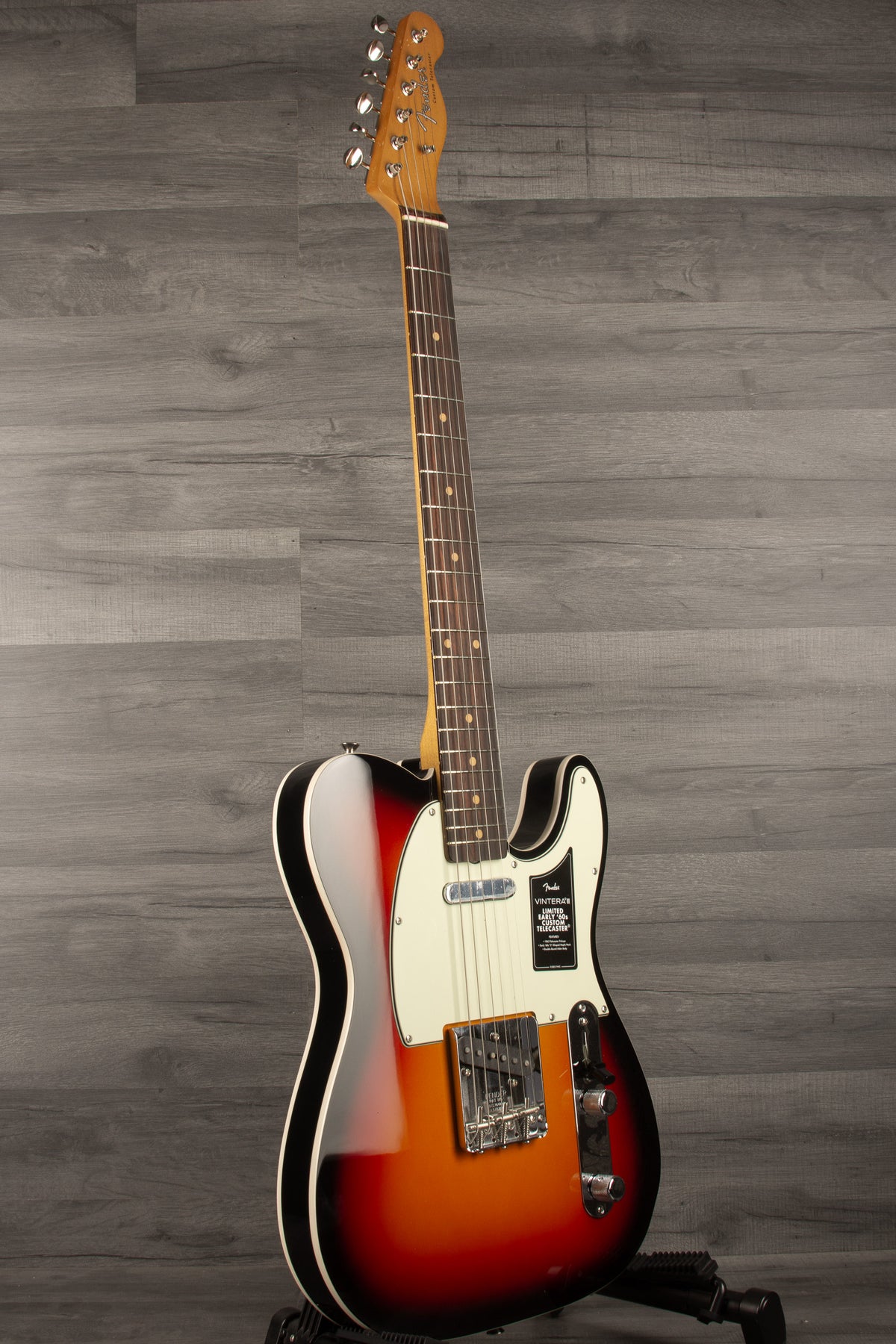 Fender Limited Edition Telecaster Vintera III Early '60s Custom Rosewood Fingerboard 3-Color Sunburst