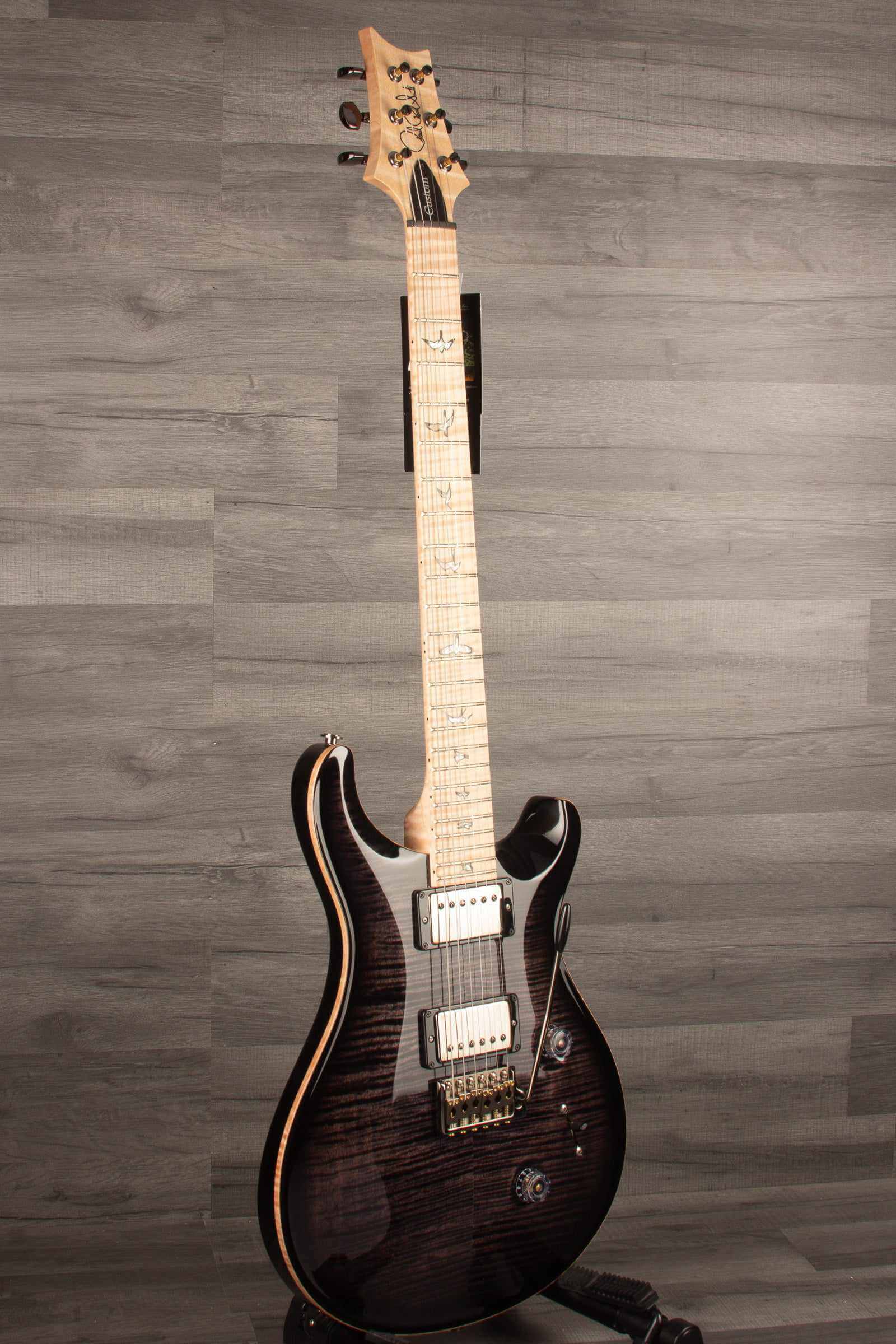 PRS Wood Library Custom 24 Purple Smoke Burst s#0315124