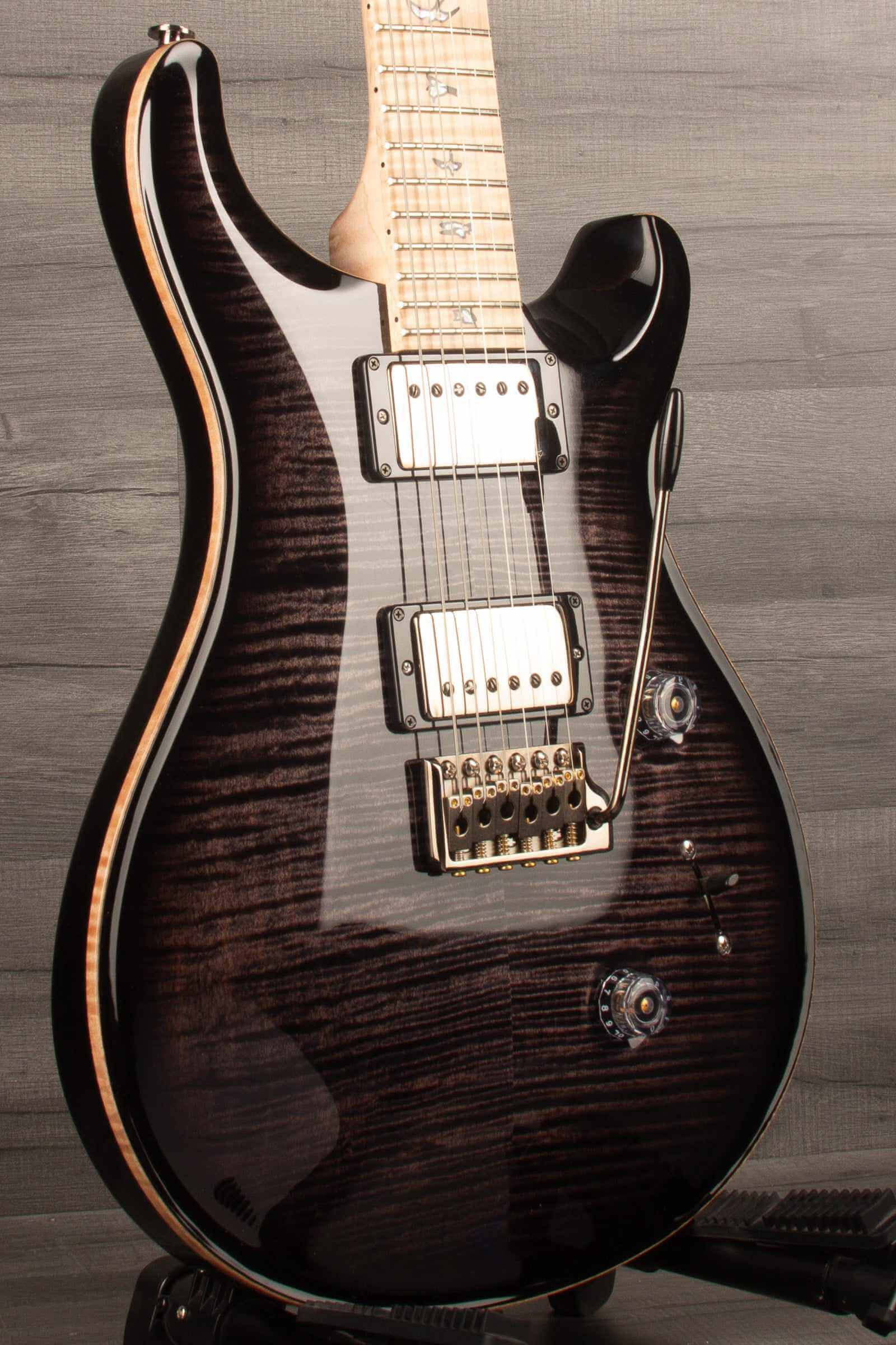 PRS Wood Library Custom 24 Purple Smoke Burst s#0315124