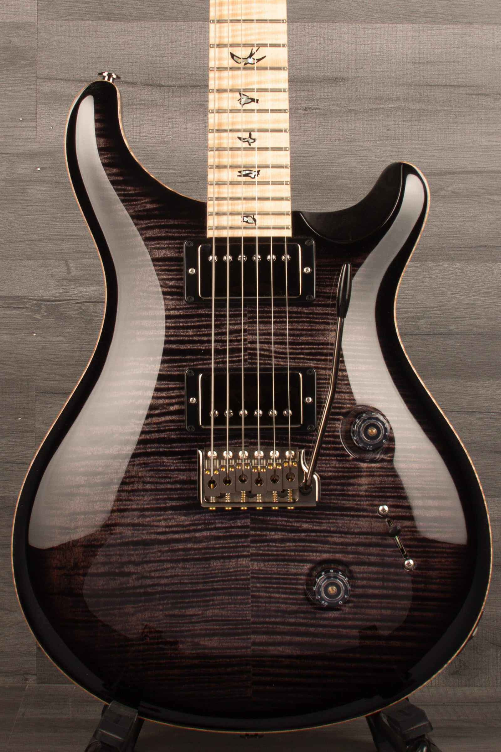 PRS Wood Library Custom 24 Purple Smoke Burst s#0315124