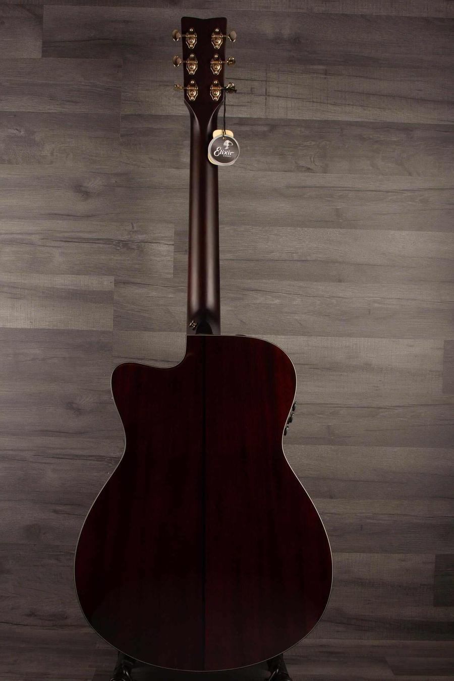Yamaha TAS3C TransAcoustic Guitar - Sandburst - MusicStreet