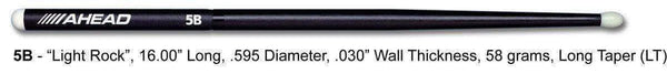 Ahead 5B Light Rock Drumsticks (Lt)