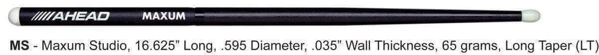 Ahead Maxum Studio Drumsticks (Lt)
