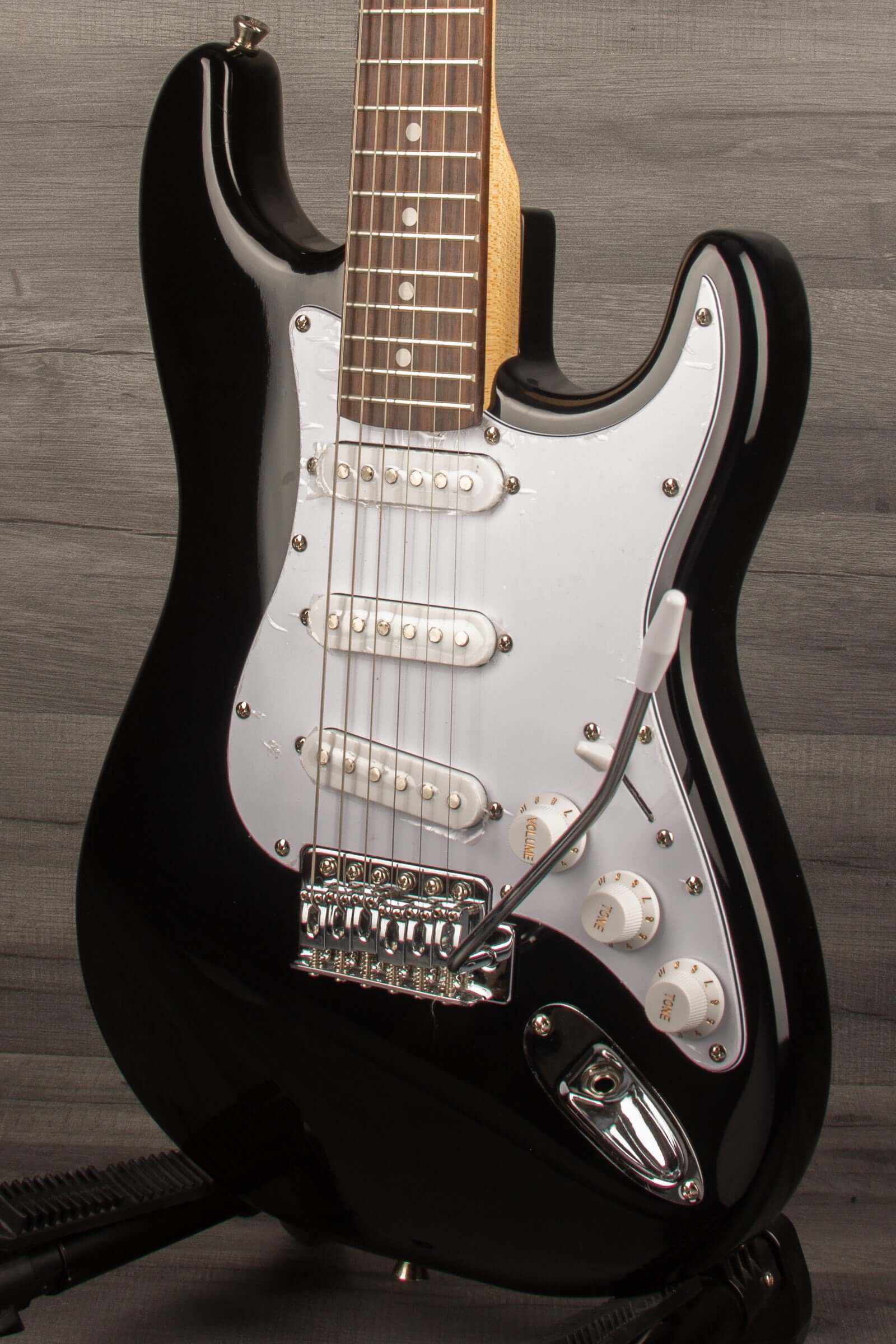 Aria STG Mini Electric Guitar - Black