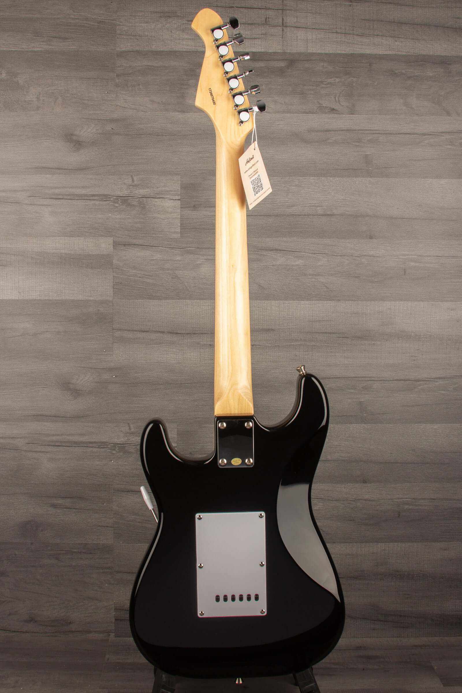 Aria STG Mini Electric Guitar - Black