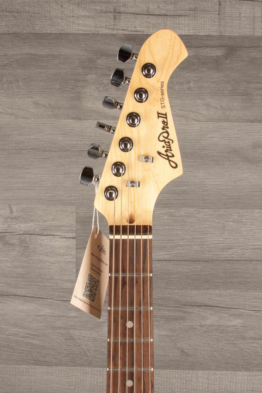 Aria STG Mini Electric Guitar - Black