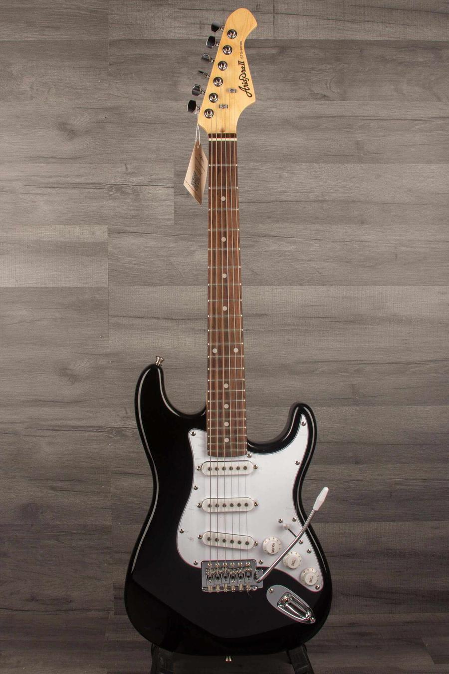 Aria STG Mini Electric Guitar - Black