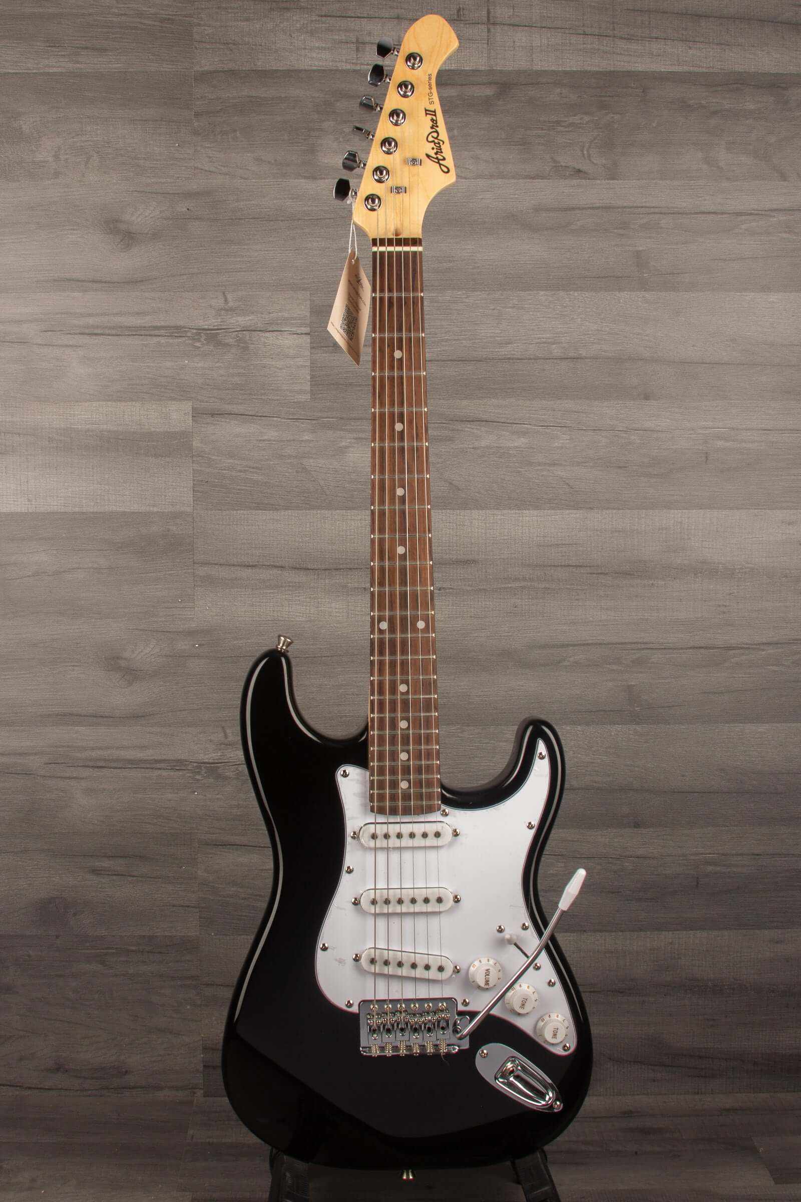 Aria STG Mini Electric Guitar - Black