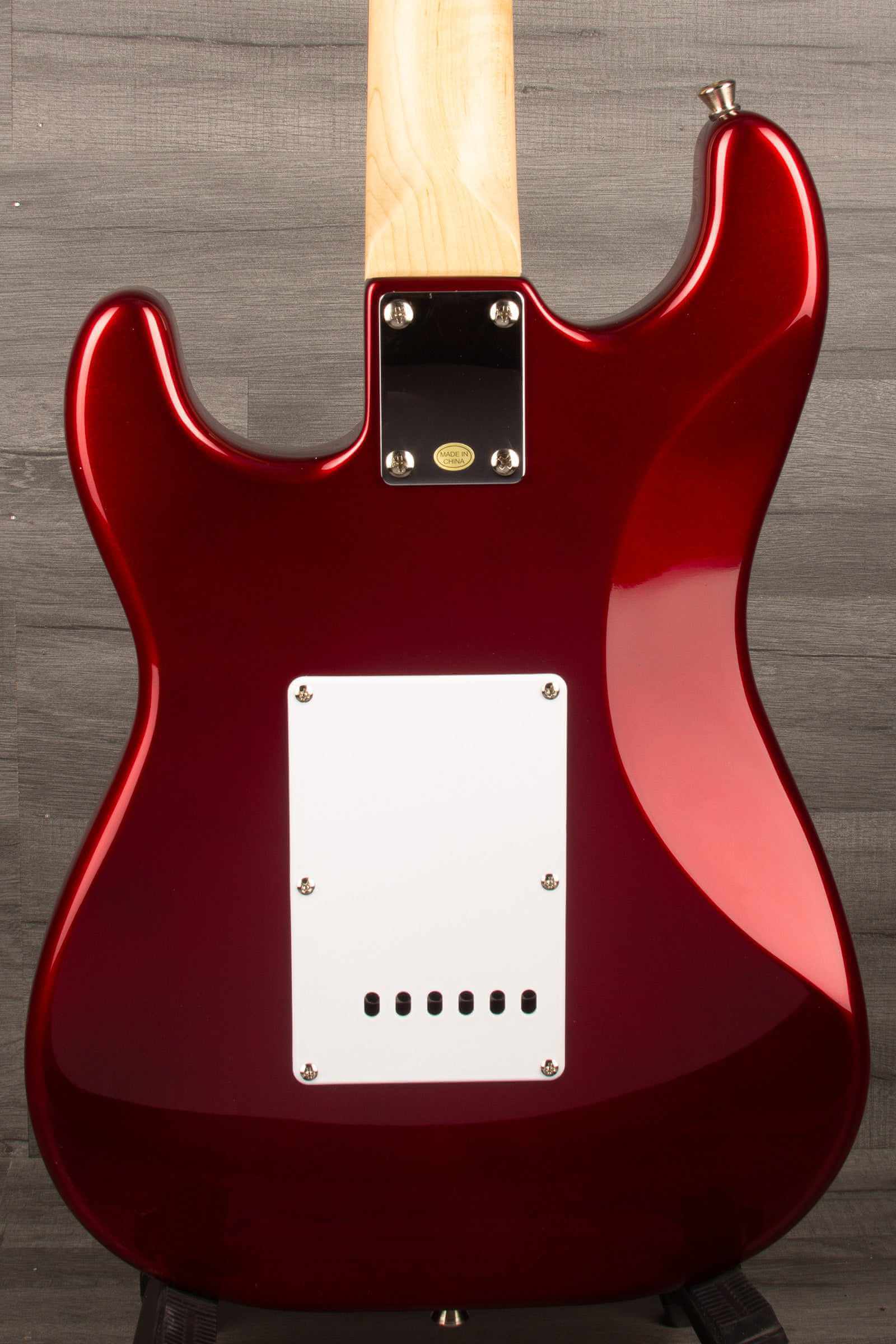 Aria STG Mini Electric Guitar - Candy Red