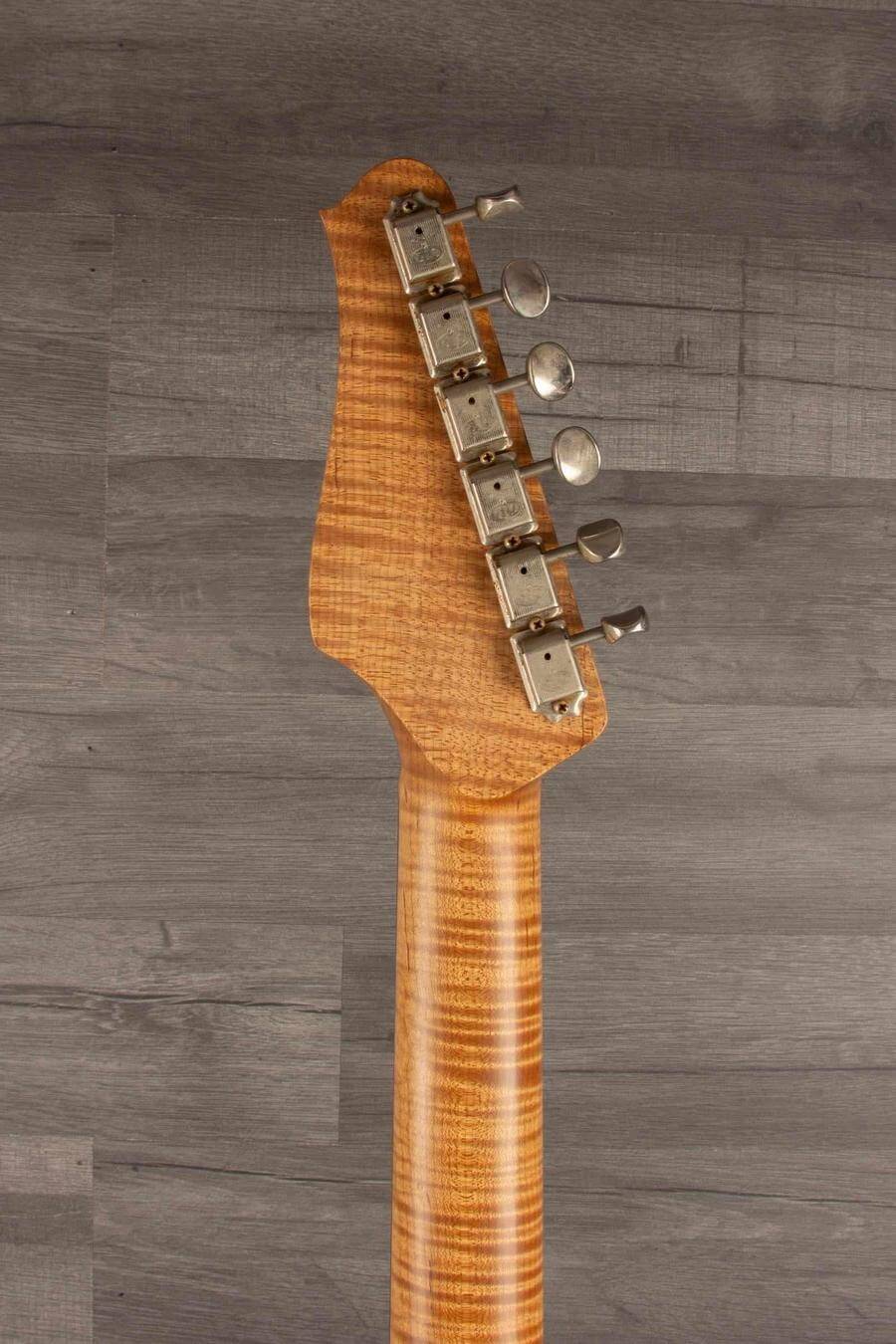 USED - Seth Baccus Guitars Shoreline HSS Electric Guitar - Daphne Blue Relic