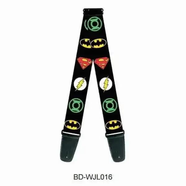 Buckle Down Justice League Super Hero Guitar Strap