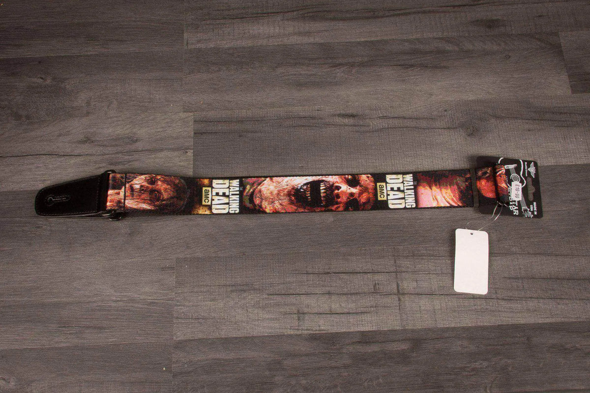 Buckle Down The Walking Dead Gruesome Guitar Strap