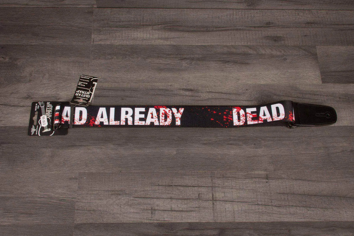Buckle Down The Walking Dead Guitar Strap