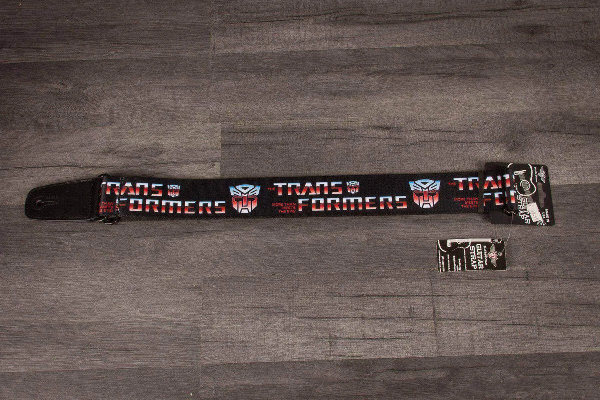 Buckle Down Transformers Logo Guitar Strap