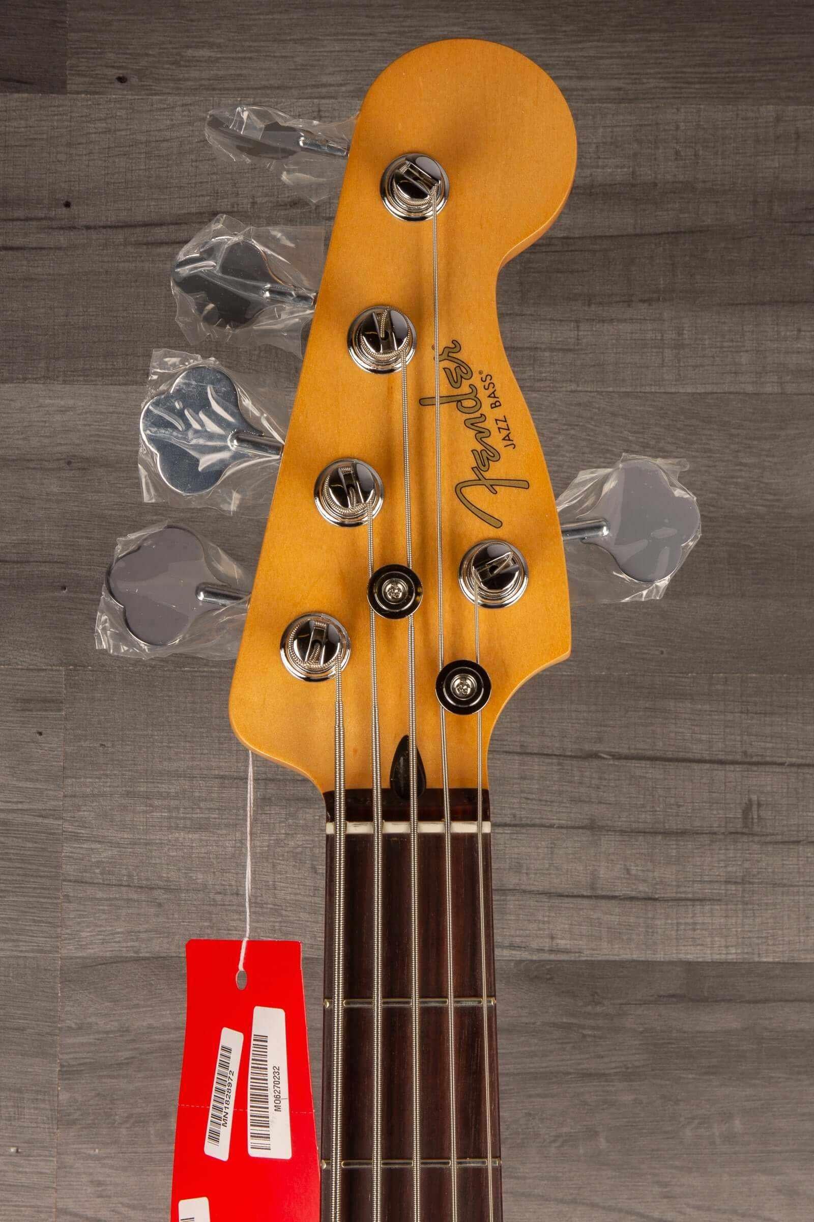 Fender Player II Modified Active Jazz Bass® V, Rosewood Fingerboard, 3 Tone Sunburst
