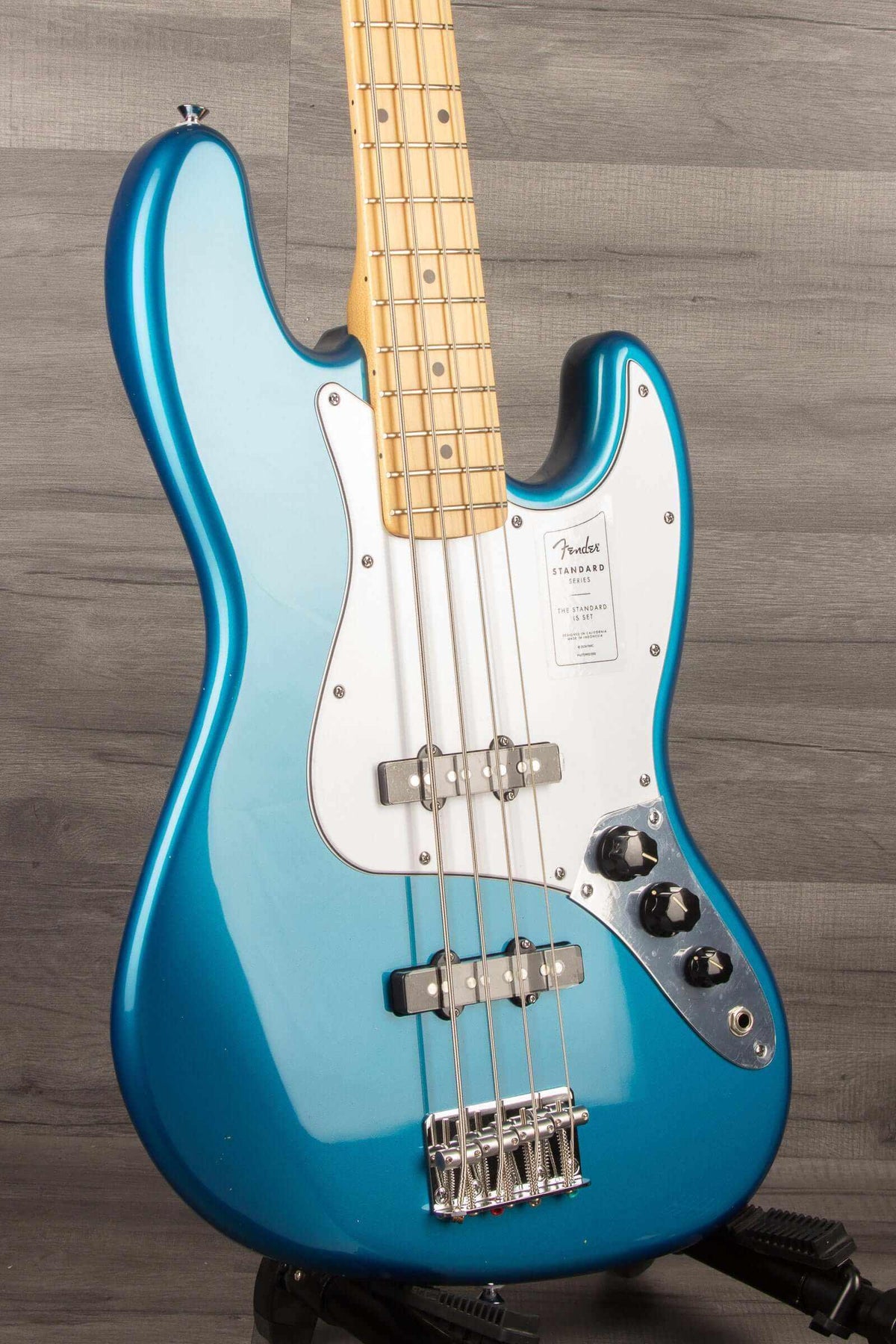Fender Standard Jazz Bass , aqua marine metallic - MusicStreet