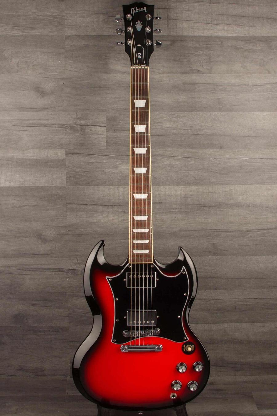 USED - Gibson 2023 SG Standard Cardinal Red burst - MusicStreet