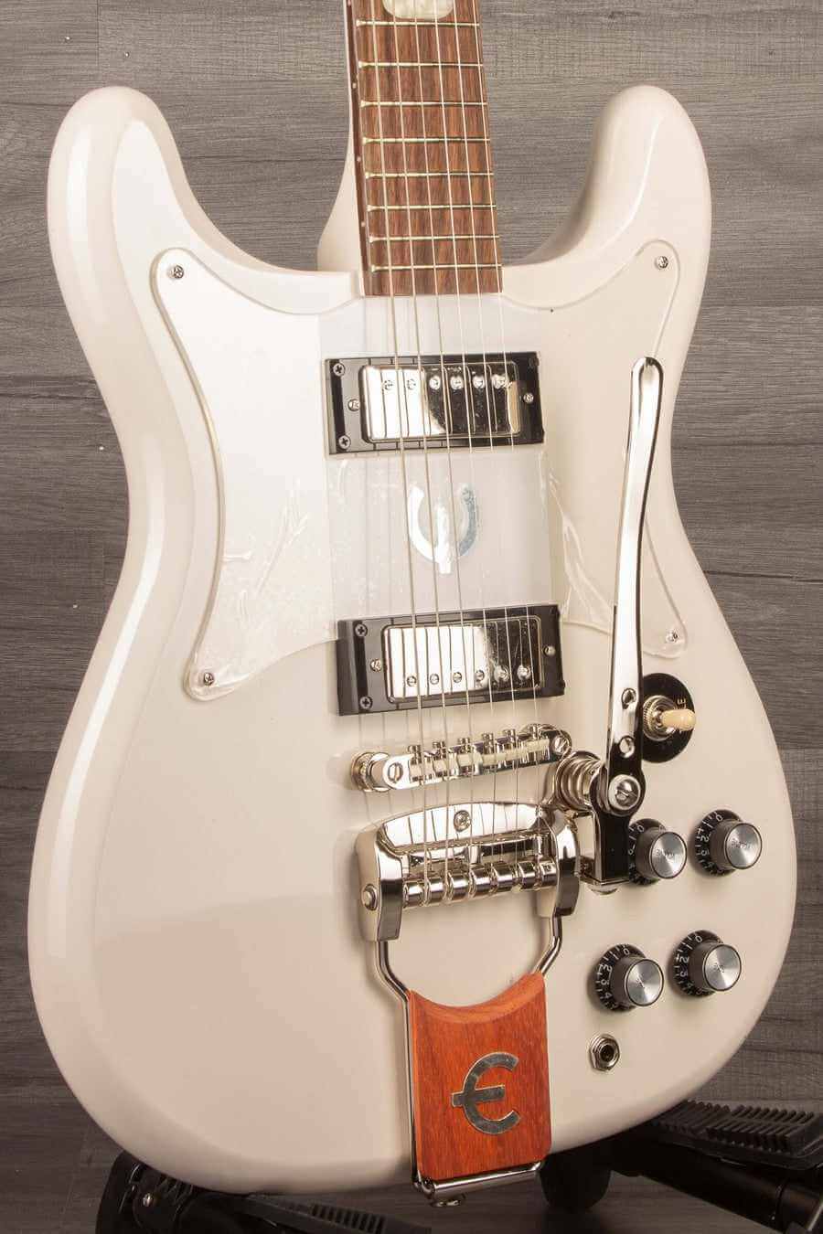 Epiphone Crestwood Custom (Tremotone) Polaris White - Electric Guitar