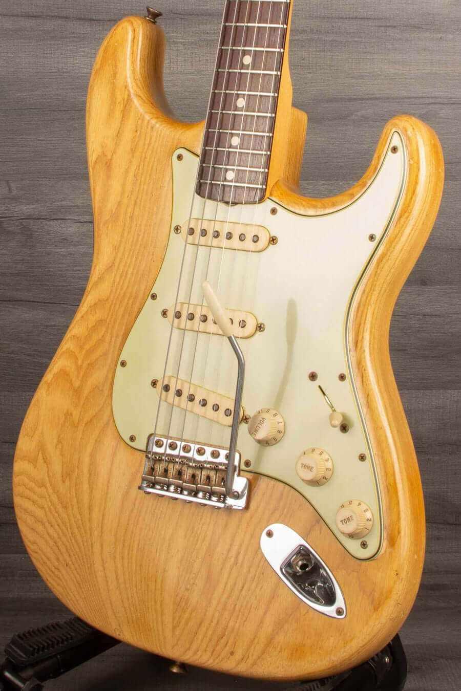 USED - Fender Custom Shop '63 Stratocaster Aged Relic Natural Ash
