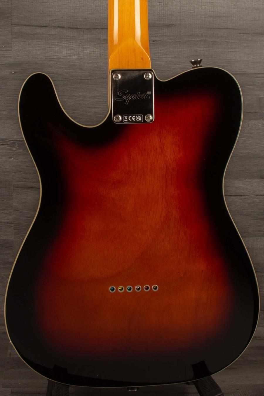 Squier Classic Vibe 60's Telecaster Electric Guitar - 3 tone sunburst