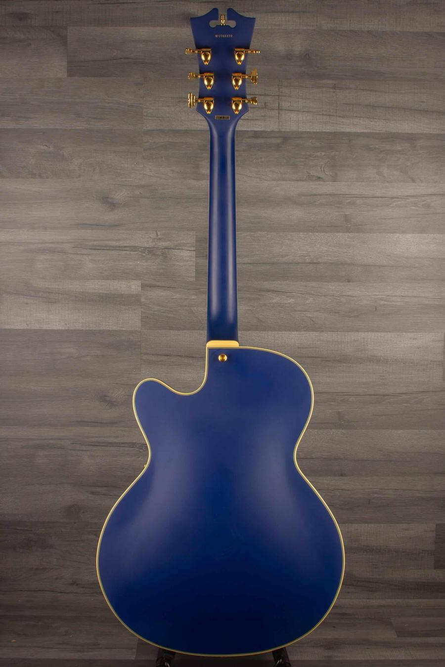 Used - D'Angelico Deluxe 175 Matte Royal Blue - MusicStreet