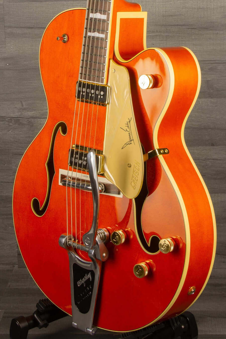 Gretsch G6120DE Duane Eddy Signature 6120 Hollow Body Electric Guitar with Bigsby