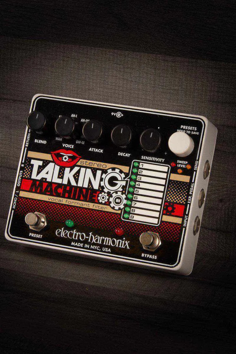 Electro-Harmonix - Stereo Talking Machine Vocal Formant Filter Pedal