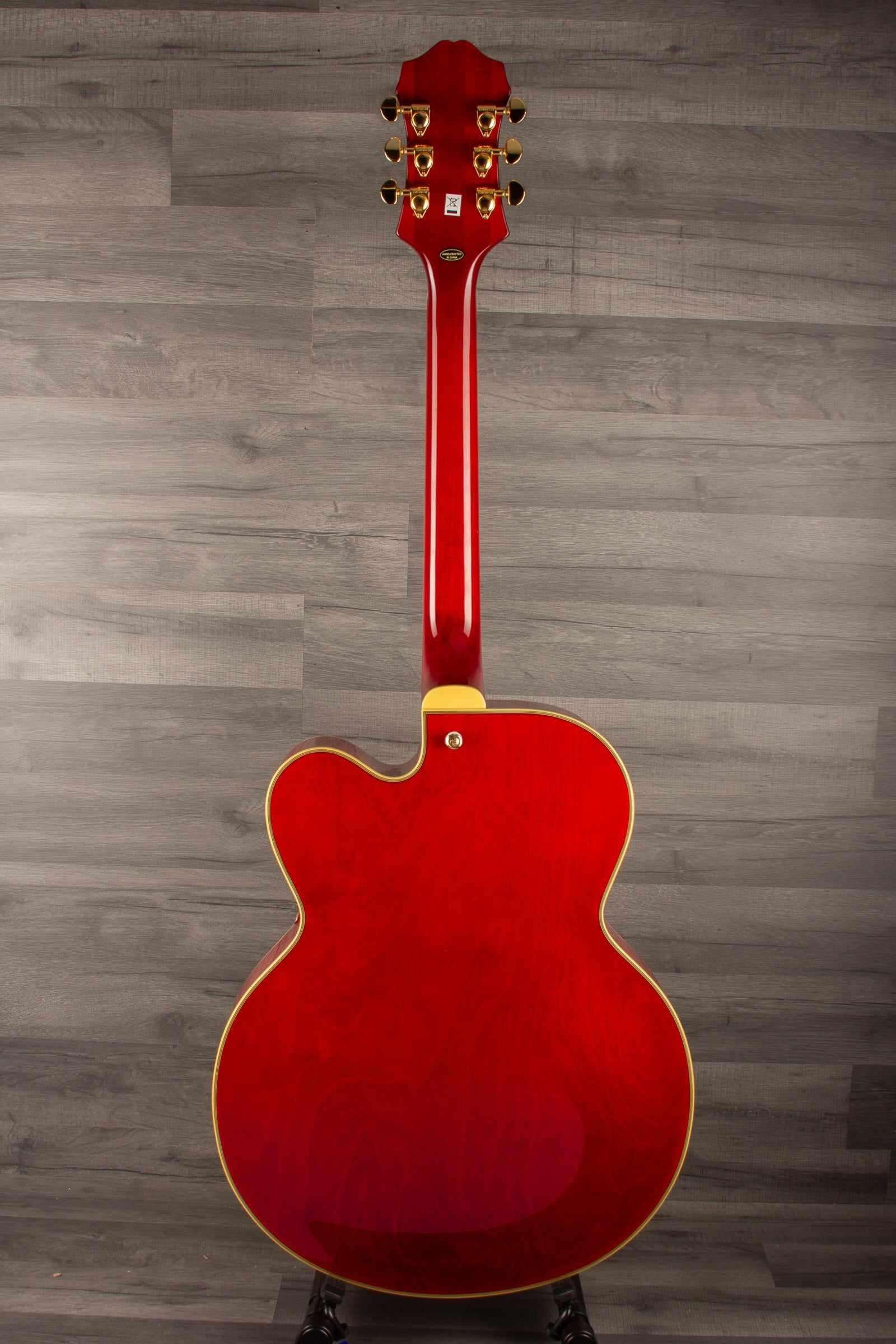Epiphone Broadway Electric Guitar - Wine Red, Includes Premium Gig Bag