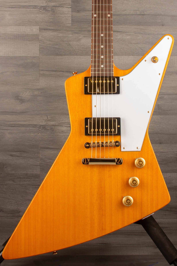 Epiphone 1958 Korina Explorer Electric Guitar (Includes Hard Case)