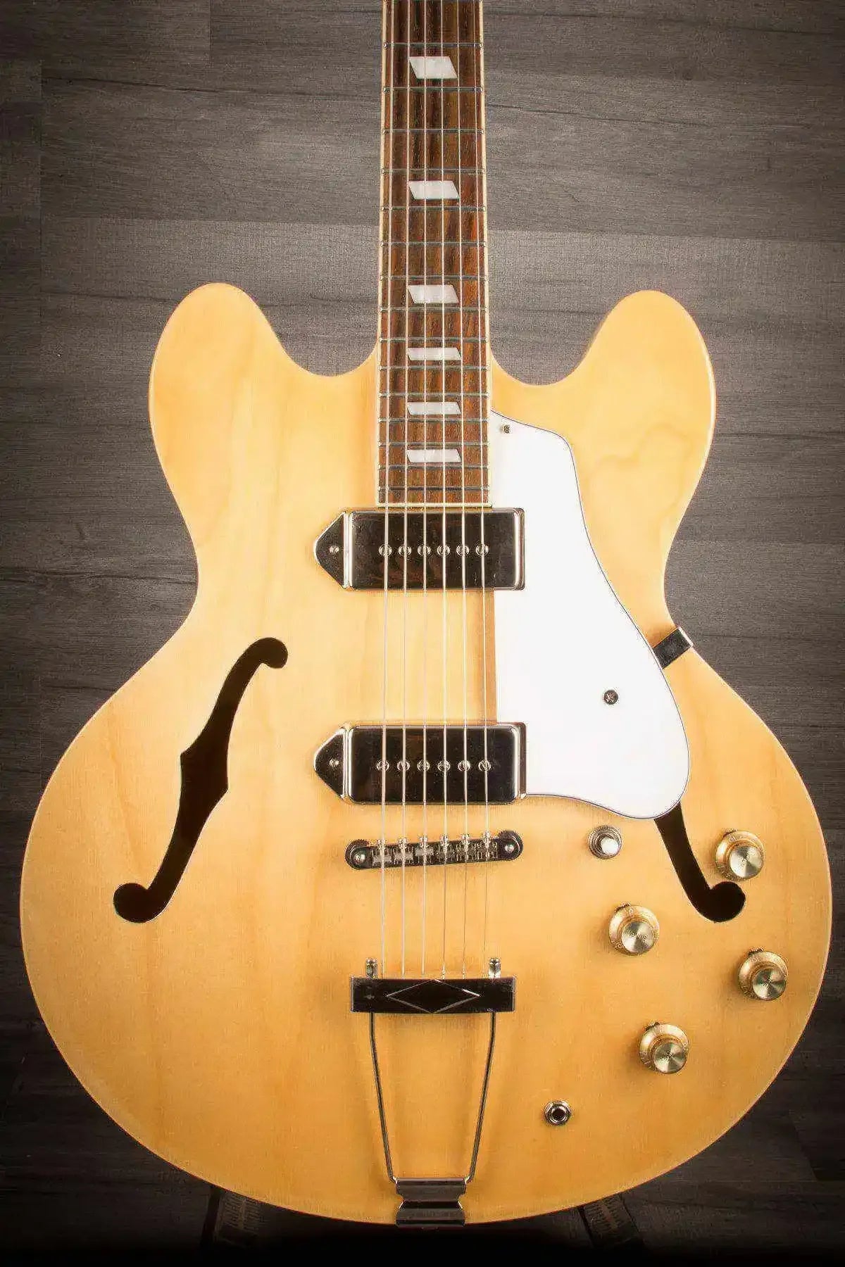 USED - Epiphone Casino, Natural - Semi Electric Guitar