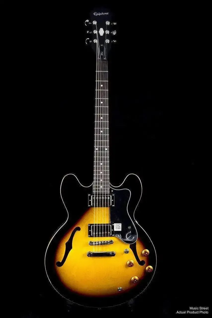 USED - Epiphone Dot 335 Archtop Guitar - Vintage Sunburst