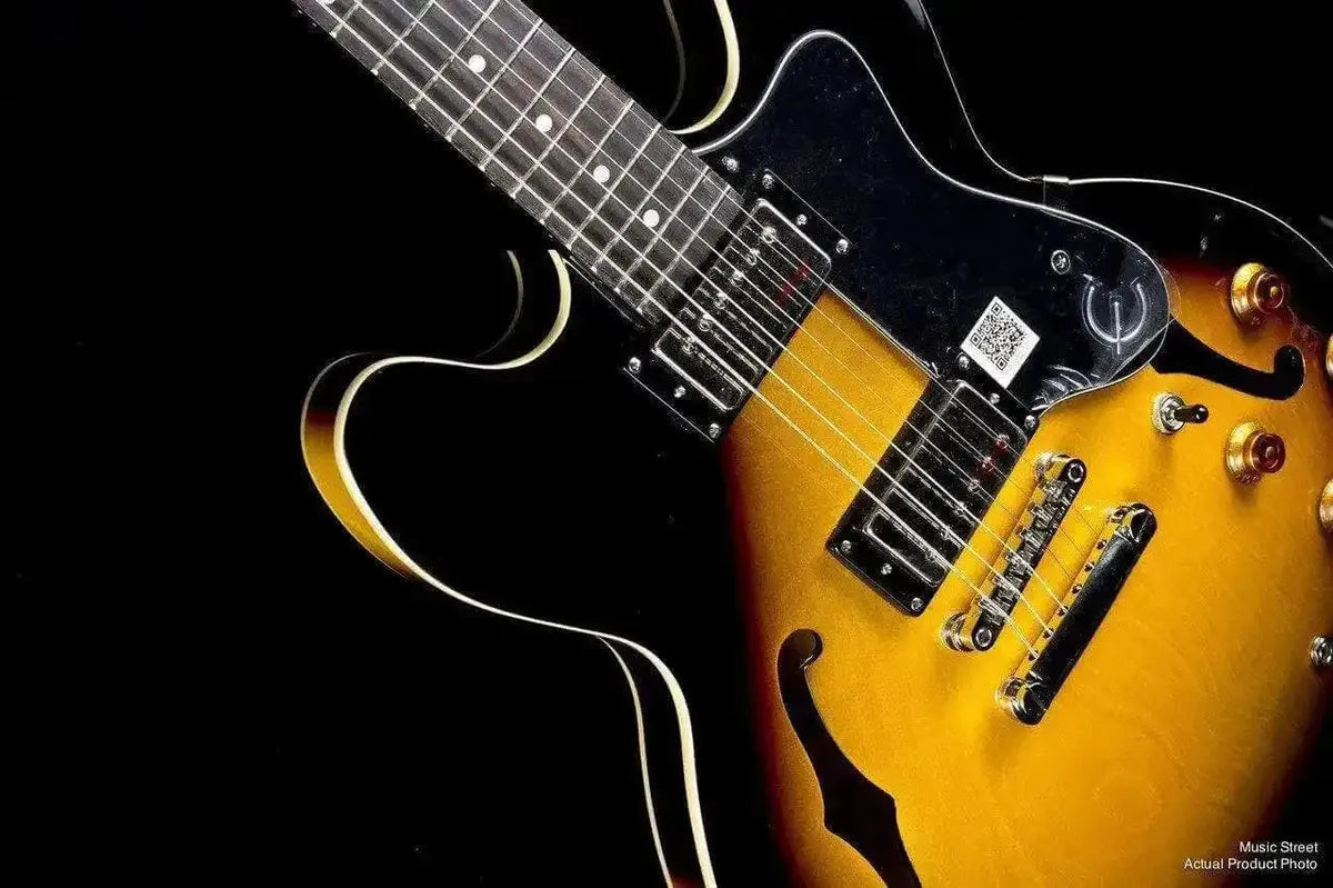 USED - Epiphone Dot 335 Archtop Guitar - Vintage Sunburst