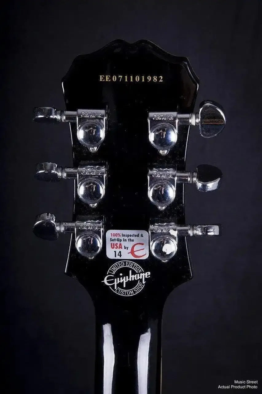 USED - Epiphone Les Paul Custom (Ltd Edition) Silverburst