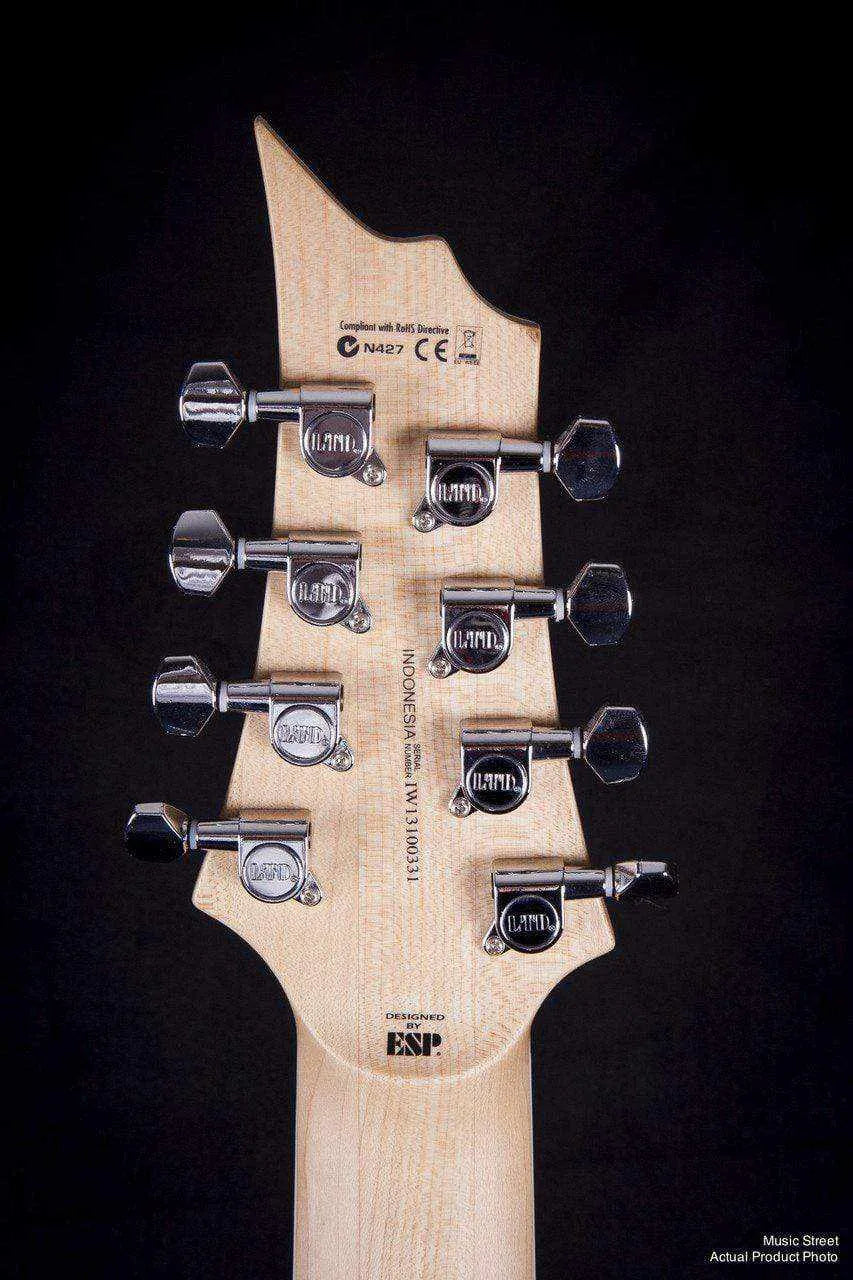 USED - Esp Ltd - H208 8 String Electric Guitar (Black)