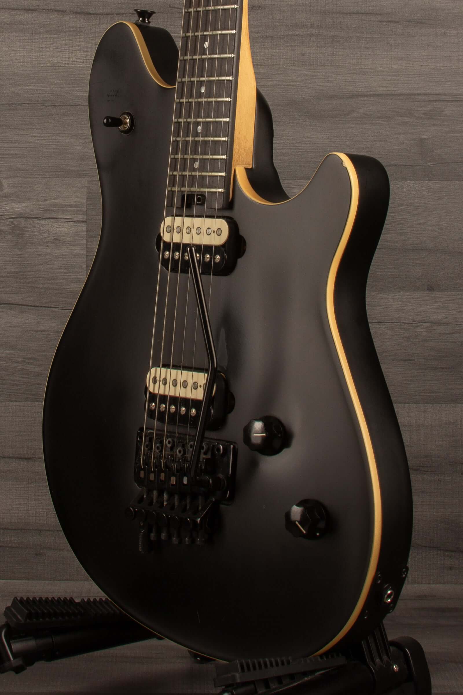 USED - EVH Wolfgang Special Stealth - Black (inc EVH hard case)