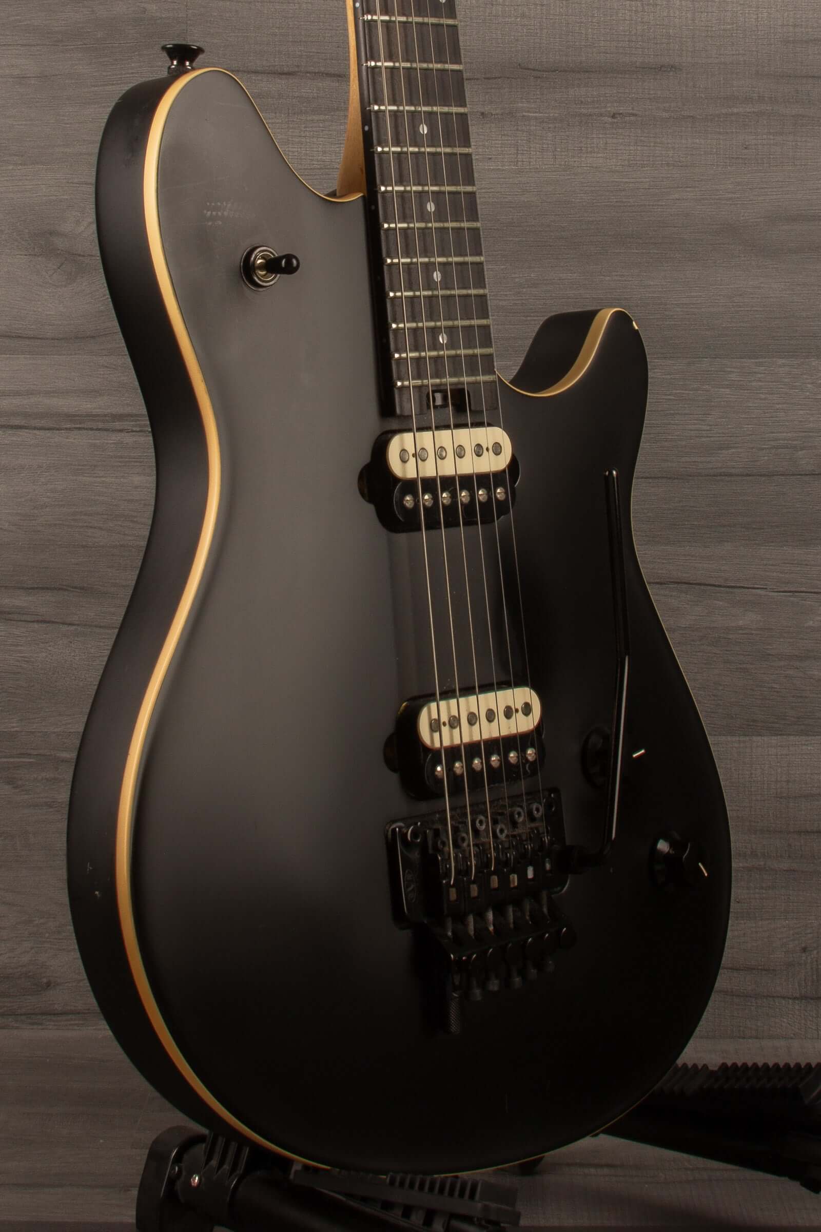 USED - EVH Wolfgang Special Stealth - Black (inc EVH hard case)