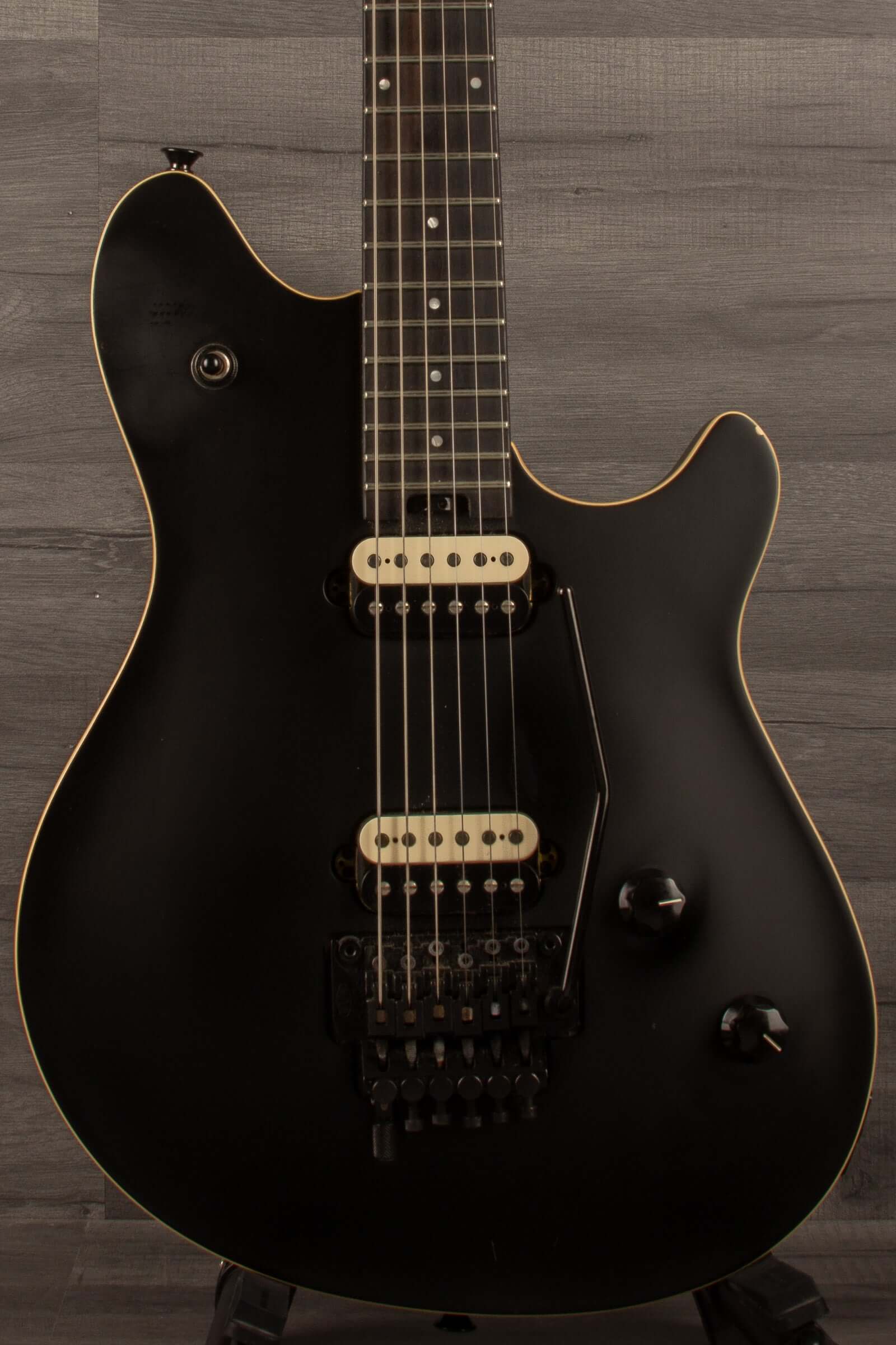 USED - EVH Wolfgang Special Stealth - Black (inc EVH hard case)
