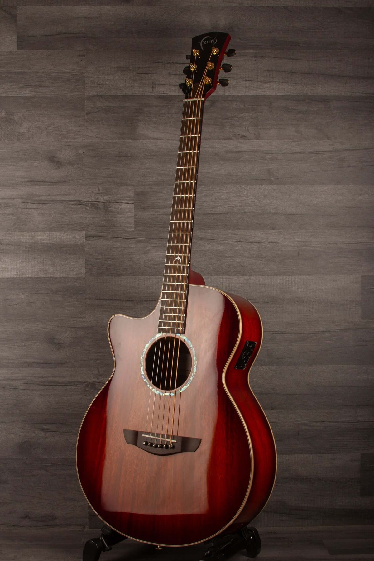 Faith BLOOD MOON Series Venus CE LH Inc Case - MusicStreet