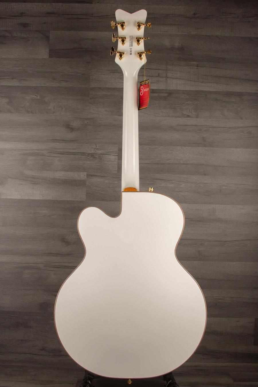 Gretsch Synchromatic™ Falcon™ Hollow Body Single-Cut with Bigsby®, Ebony Fingerboard, Snowcrest White - MusicStreet